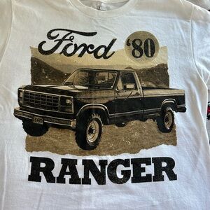 Ford White Graphic T-Shirt